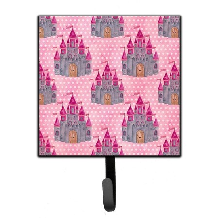 Jensendistributionservices Watercolor Princess Castle Leash or Key Holder, 4.25 x 1 x 7 in. MI1717063